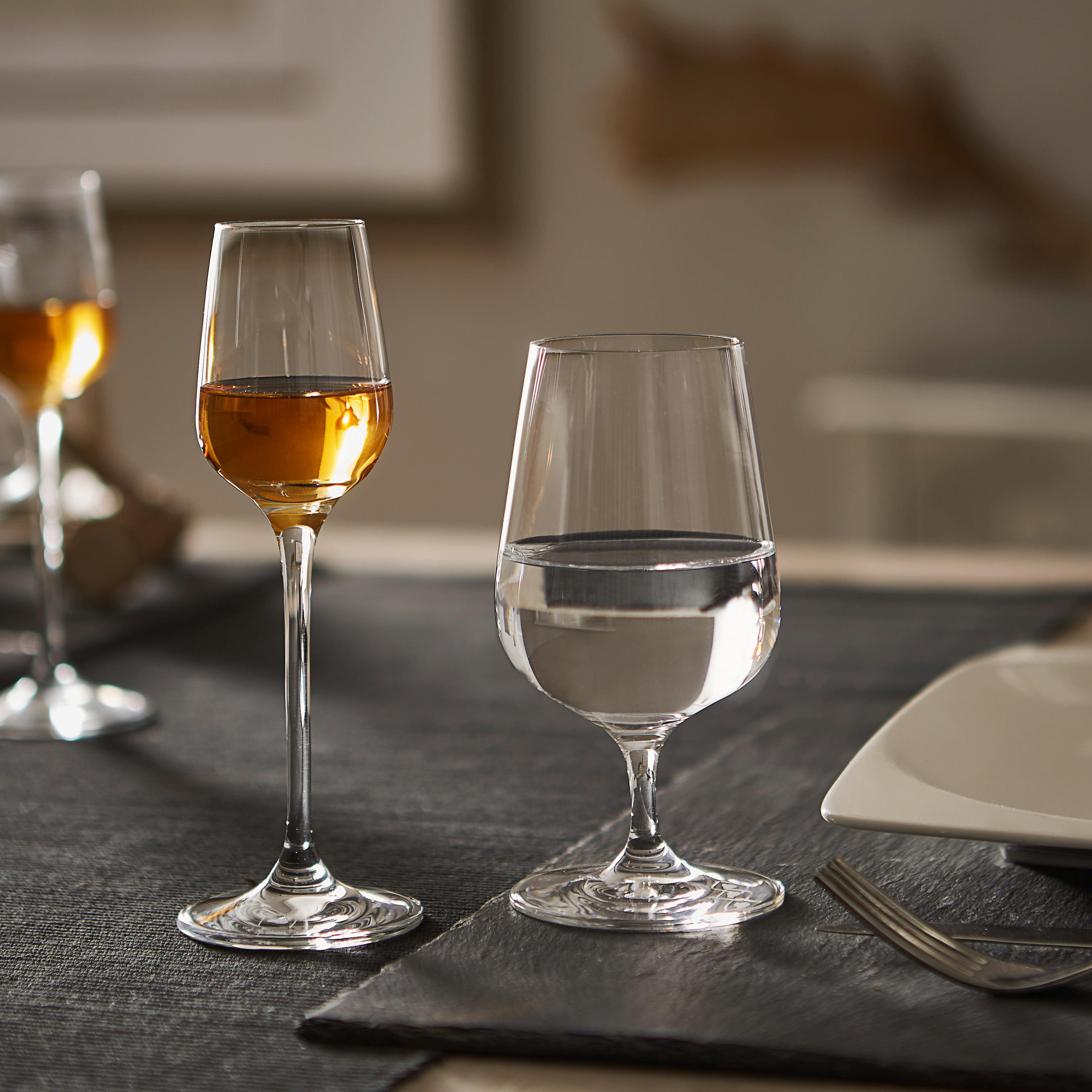 Grappaglas-Set Tivoli  6-teilig  - Klar, Basics, Glas (21/20/14cm) - Leonardo