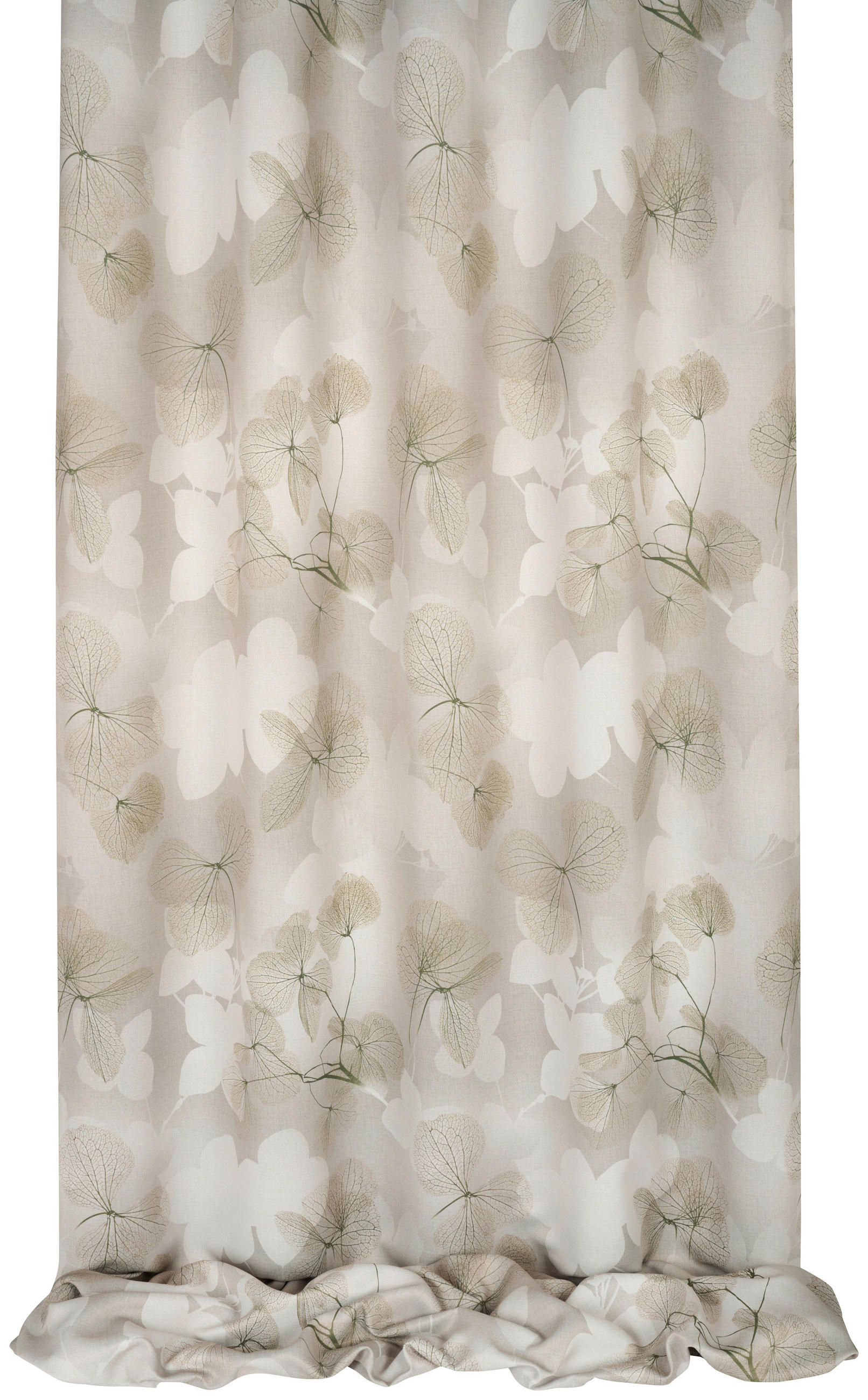 VORHANGSTOFF per lfm Verdunkelung  - Grün, KONVENTIONELL, Textil (150cm) - Esposa