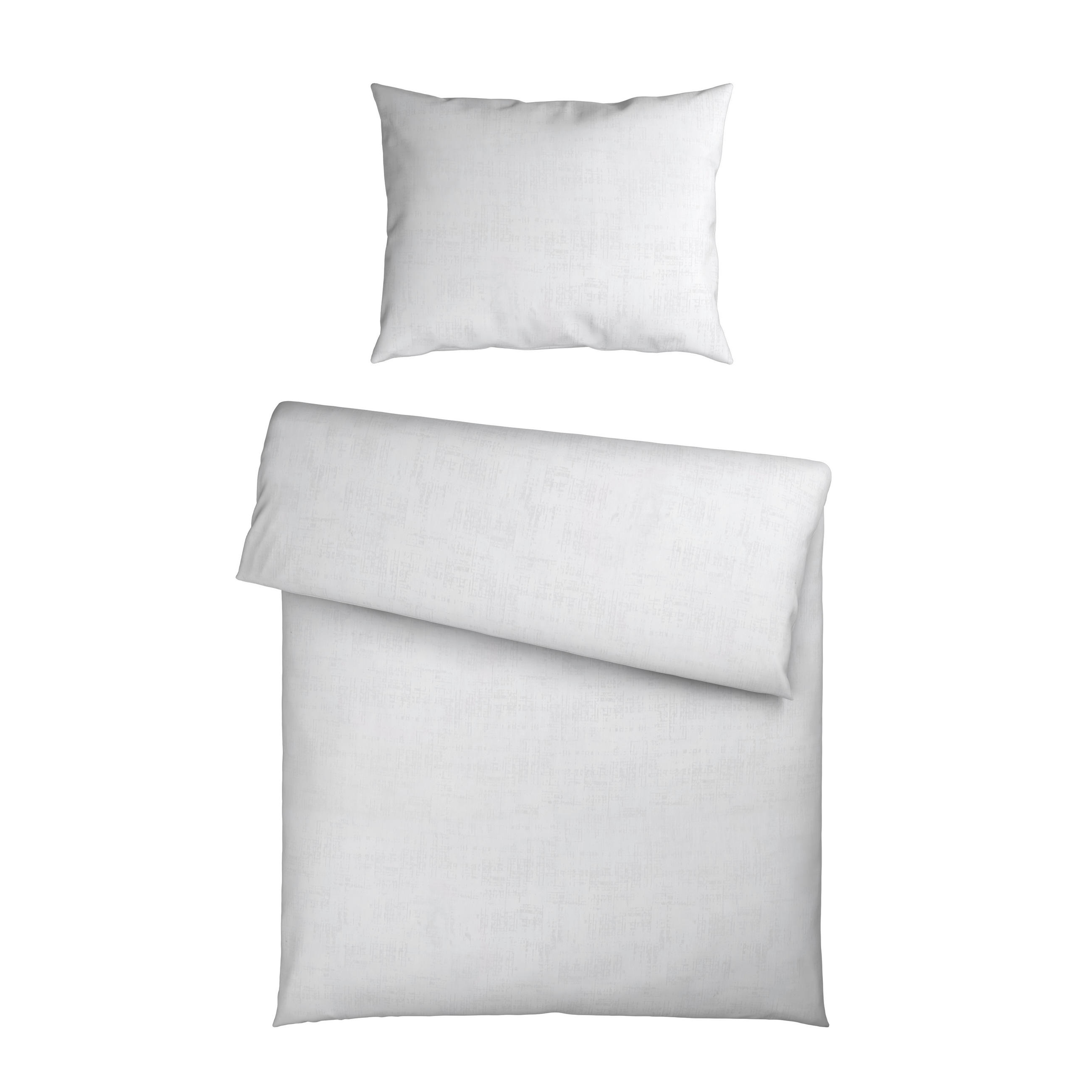 BETTWÄSCHE Damast 140/200 cm  - Weiß, Basics, Textil (140/200cm) - Curt Bauer