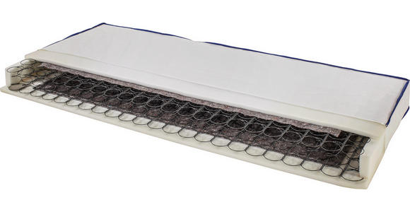 Federkernmatratze Coppy 90x200 H2 - Weiß, Textil (90/200cm) - Primatex