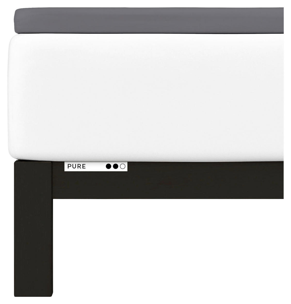 TOPPER-SPANNLEINTUCH 120-130/200-220 cm Jersey  - Grau, Basics, Textil (120-130/200-220cm) - Schlafgut