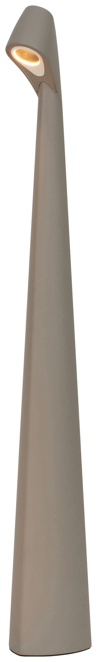 TISCHLEUCHTE - Grau, Trend, Metall (5/40cm) - Novel