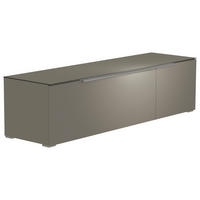 LOWBOARD Alufarben  160/43/45 cm  - Alufarben, Design, Glas/Holzwerkstoff (160/43/45cm) - Moderano