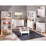 KOMMODE Kiefer massiv Weiß - Weiß, LIFESTYLE, Holz (88/87/43cm) - Carryhome