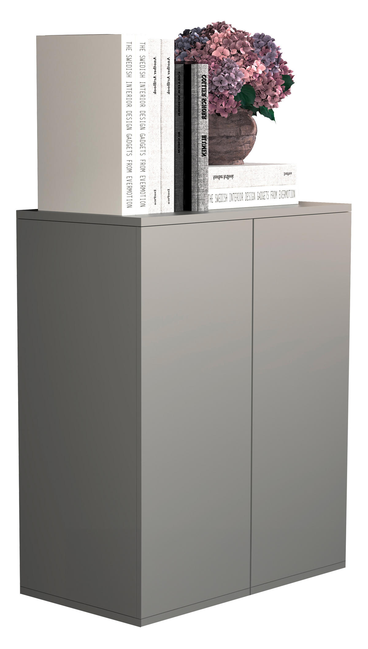 KOMMODE 60/73/32 cm  in Grau  - Grau, Design, Holzwerkstoff (60/73/32cm) - MID.YOU