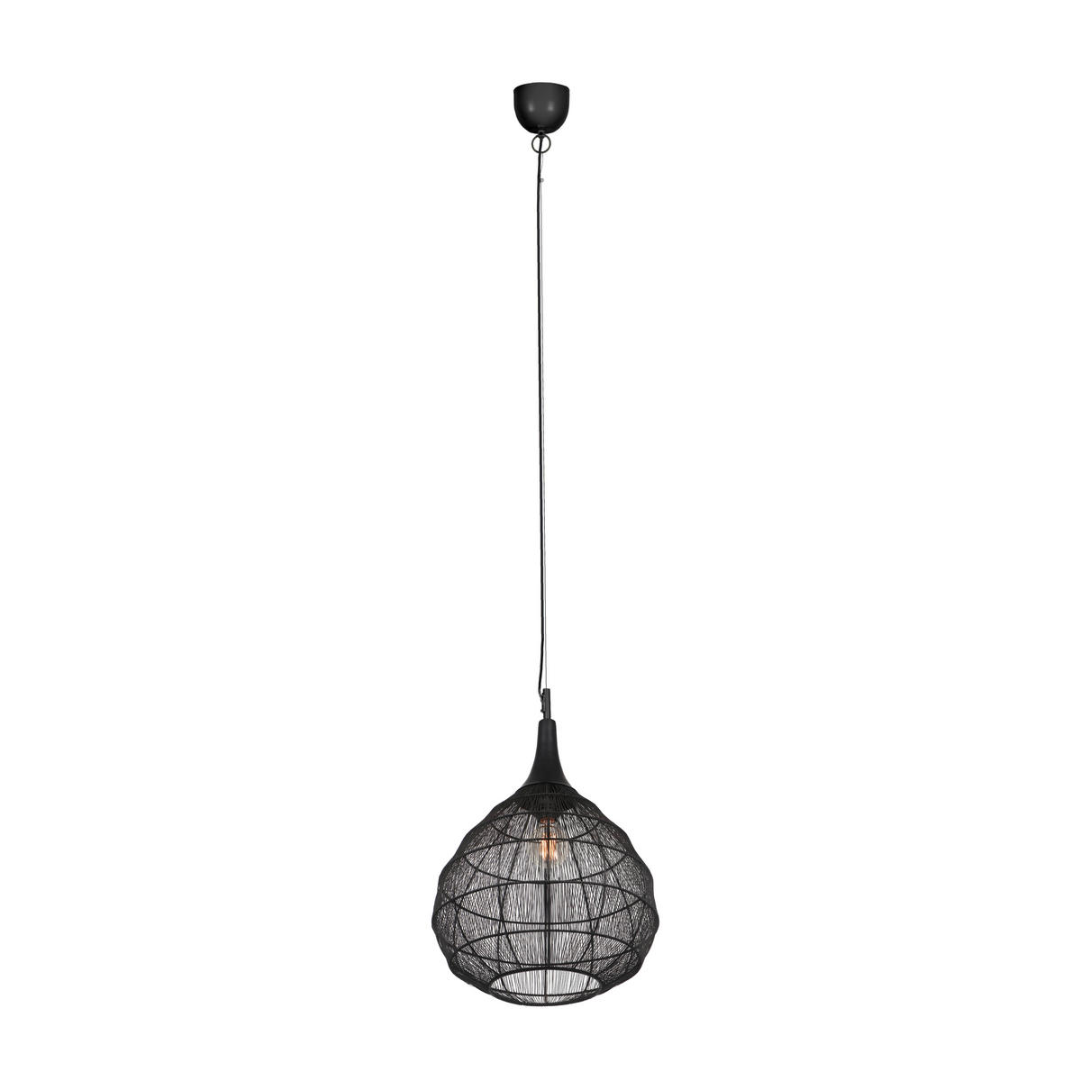 HÄNGLAMPA SORAYA 42/150 cm  - svart, Basics, metall (42/150cm) - Trio Leuchten