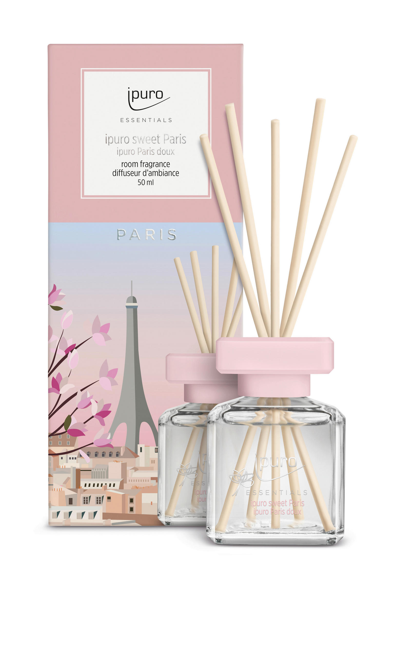 DIFUZOR DE AROME   - Basics, sticlă (50ml) - Ipuro