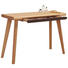 SCHMINKTISCH in Braun, Buchefarben Kernbuche - Buchefarben/Braun, Natur, Holz/Textil (110/75/45cm) - Linea Natura SCHMINKTISCH in Braun, Buchefarben Kernbuche - Buchefarben/Braun, Natur, Holz/Textil (110/75/45cm) - Linea Natura