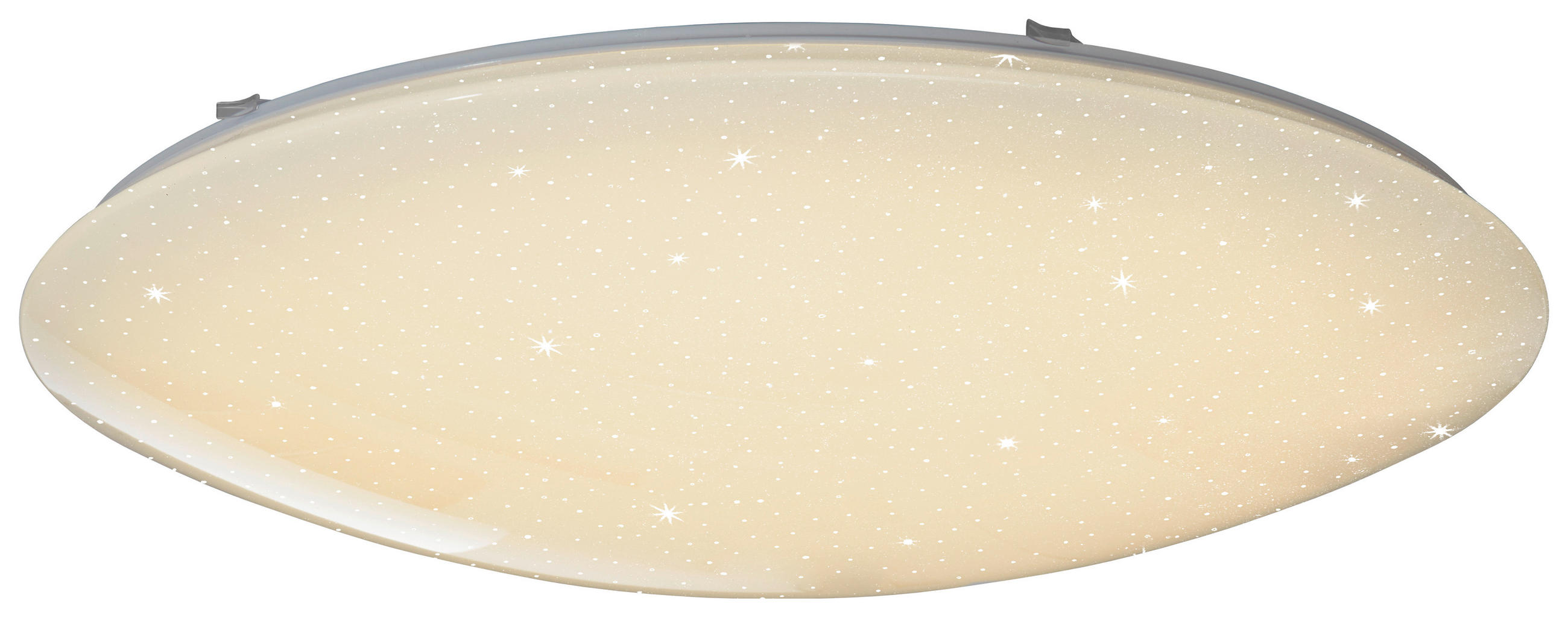 STROPNÉ LED SVIETIDLO, 77/14 cm  - biela, Basics, kov/plast (77/14cm)