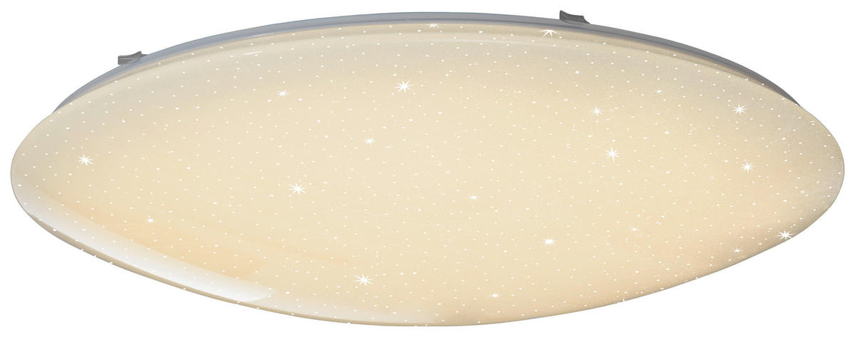 STROPNÉ LED SVIETIDLO, 77/14 cm  - biela, Basics, kov/plast (77/14cm)