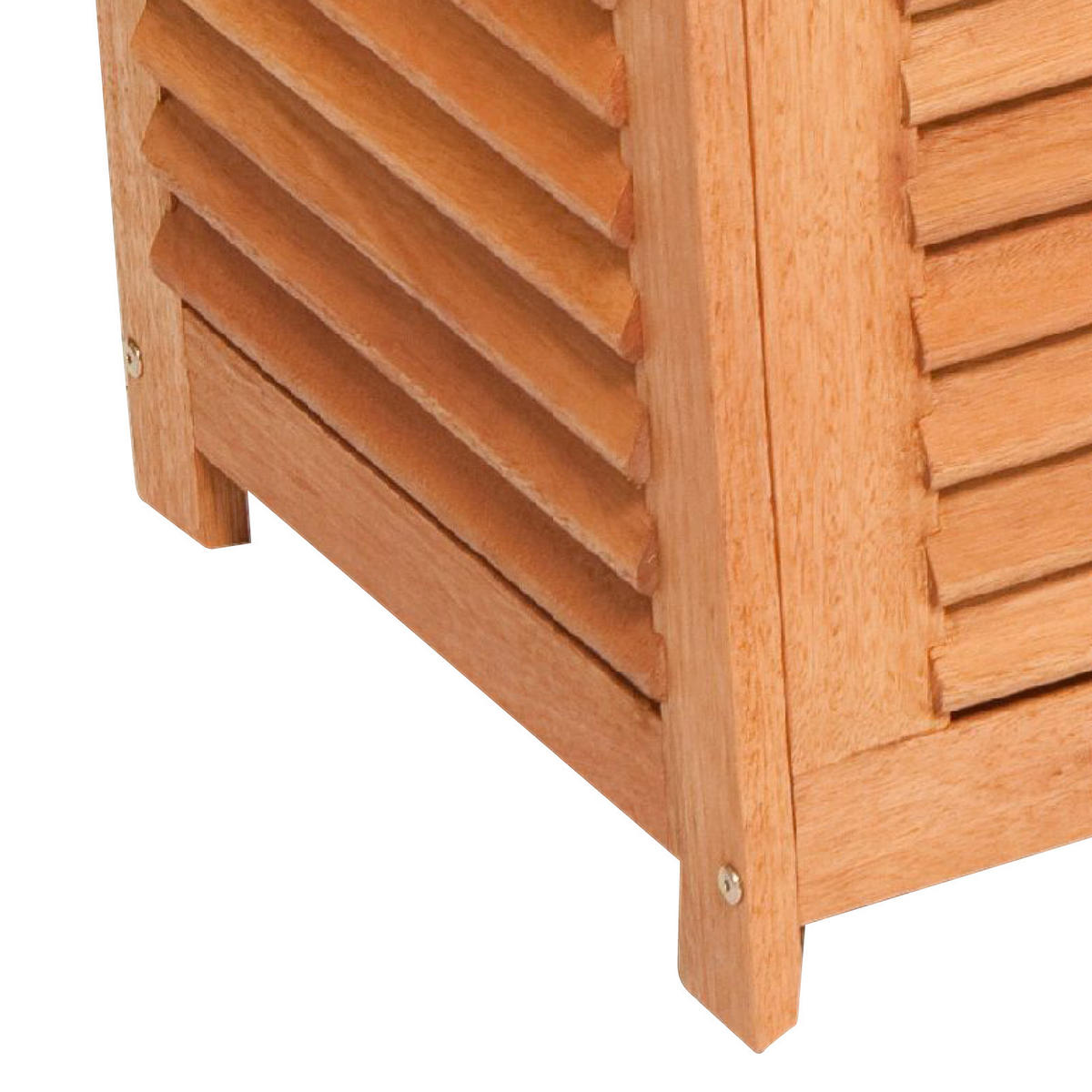 BOX NA VANKÚŠE   - prírodná farba, Konventionell, drevo (123/62/54cm) - Gardenson