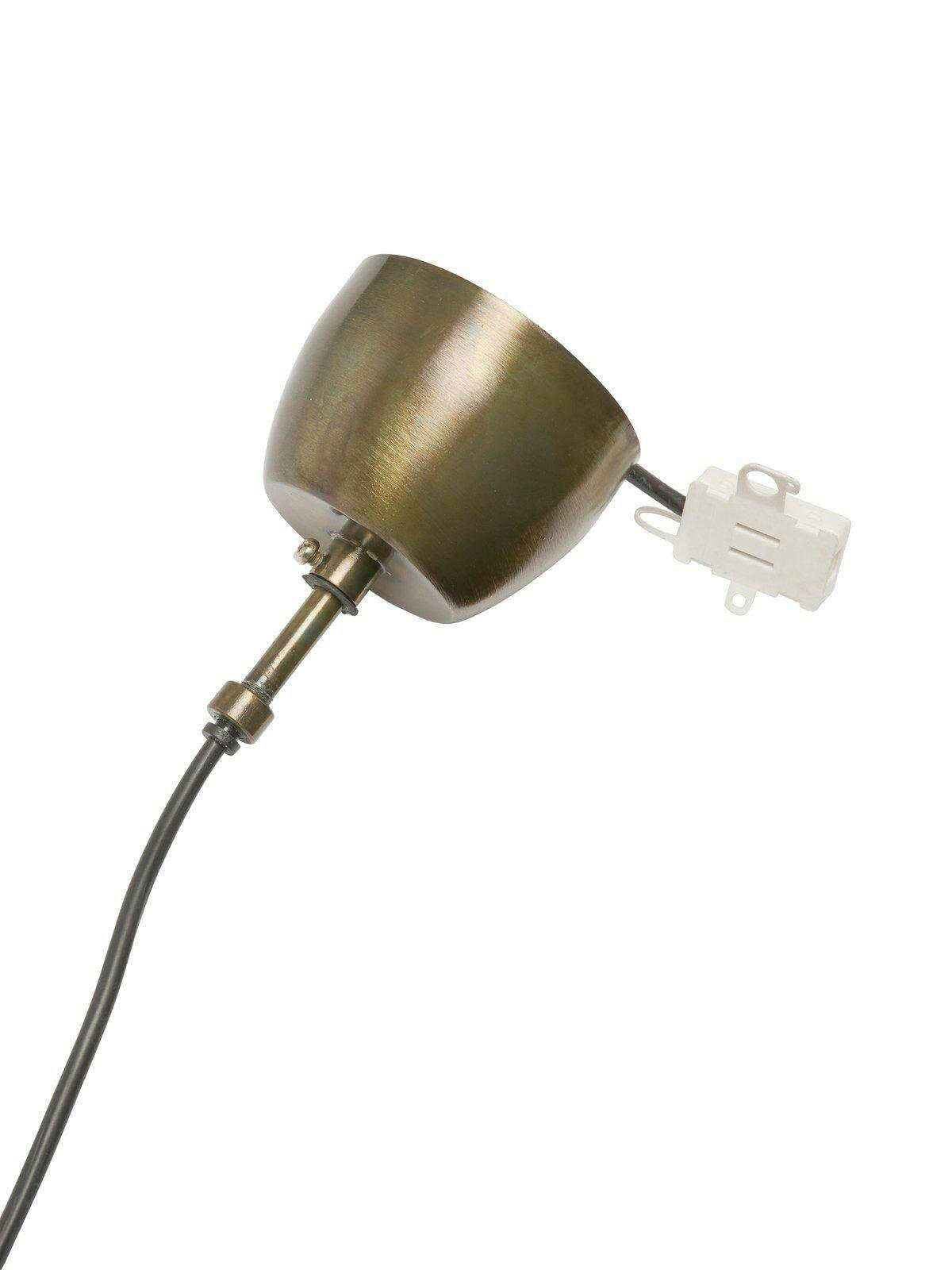 HÄNGELEUCHTE 34/43 cm  - Messingfarben, LIFESTYLE, Metall (34/43cm)