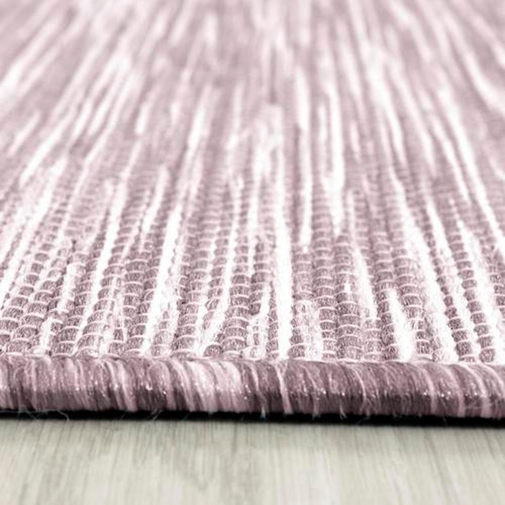 Thumbnail - Ayyildiz Outdoorteppich Mambo, Pink, Textil, Uni, rechteckig, 80x150 cm, Oeko-Tex® Standard 100, für Fußbodenheizung ge...