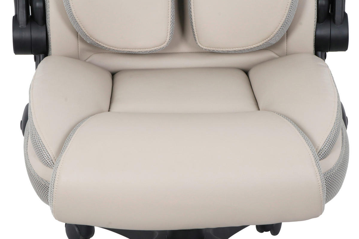 UREDSKA STOLICA  siva, crna, taupe  metal, plastika, tekstil  - siva/crna, Konvencionalno, metal/tekstil (70/113-121/74cm) - Cantus
