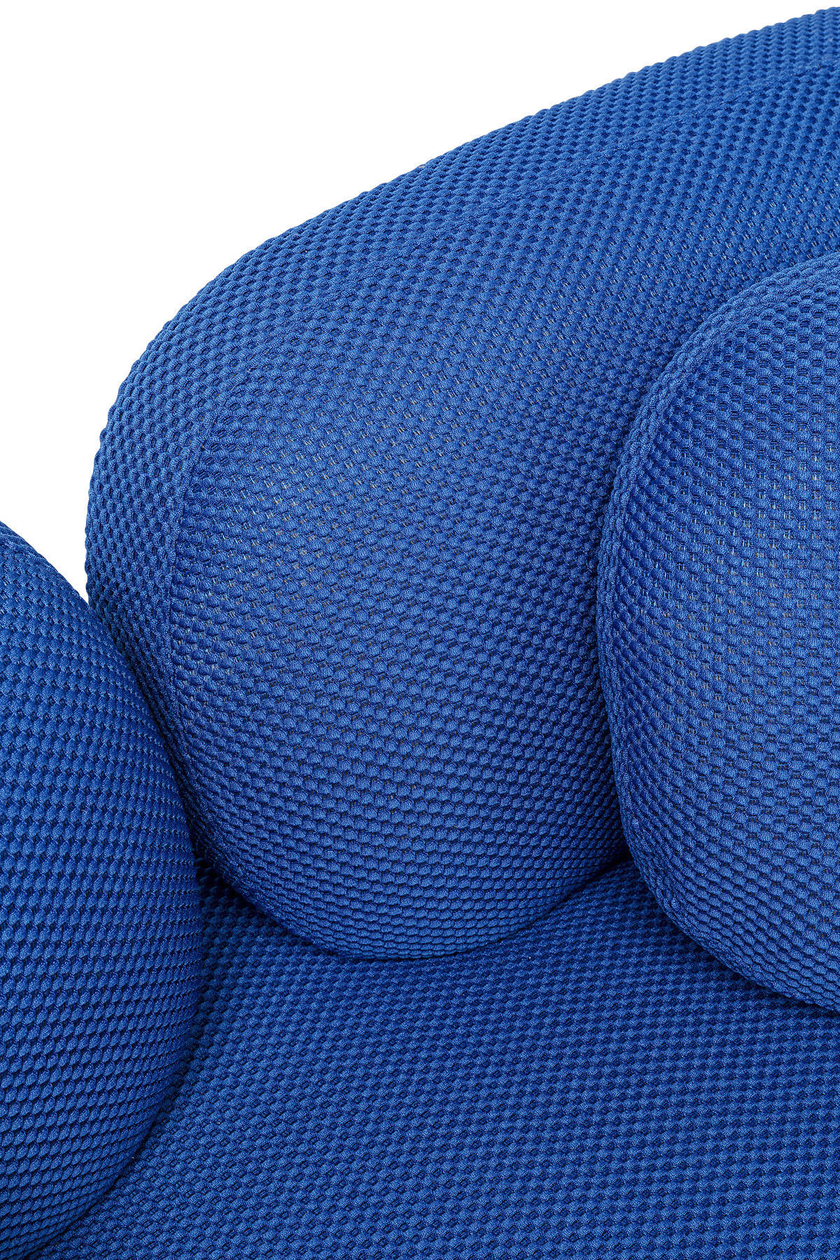 2-SITZER-SOFA in Netz Blau  - Blau/Schwarz, Design, Textil/Metall (182/72/94cm) - Kare-Design