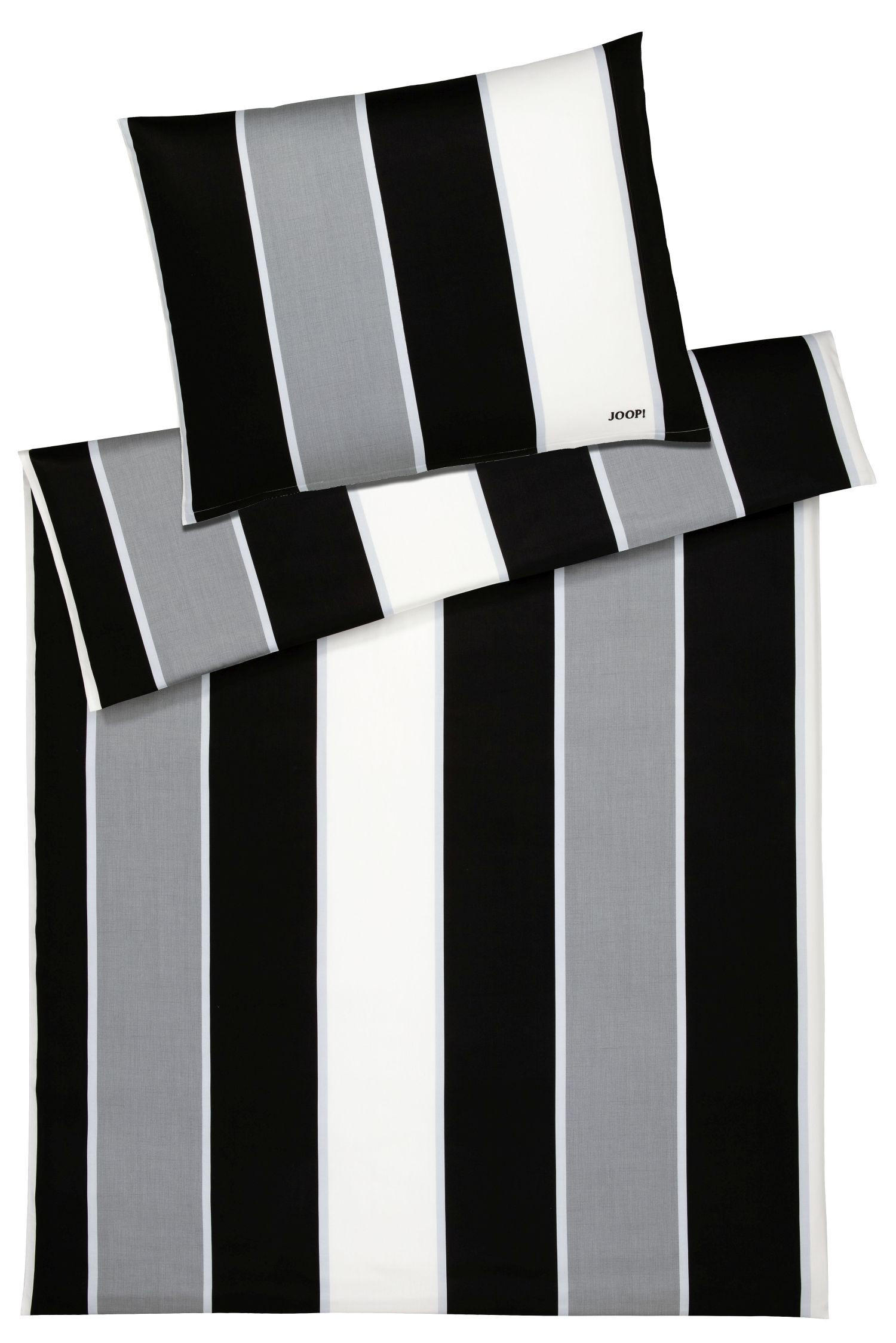 POVLEČENÍ, makosatén, černá, 140/200 cm  - černá, Basics, textil (140/200cm) - Joop!