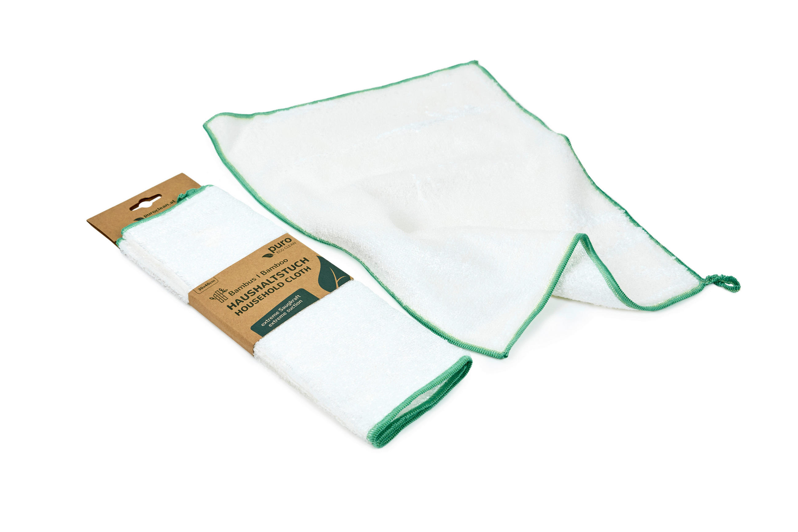 ALLZWECKTUCH - Weiß, Basics, Naturmaterialien (30/40cm)