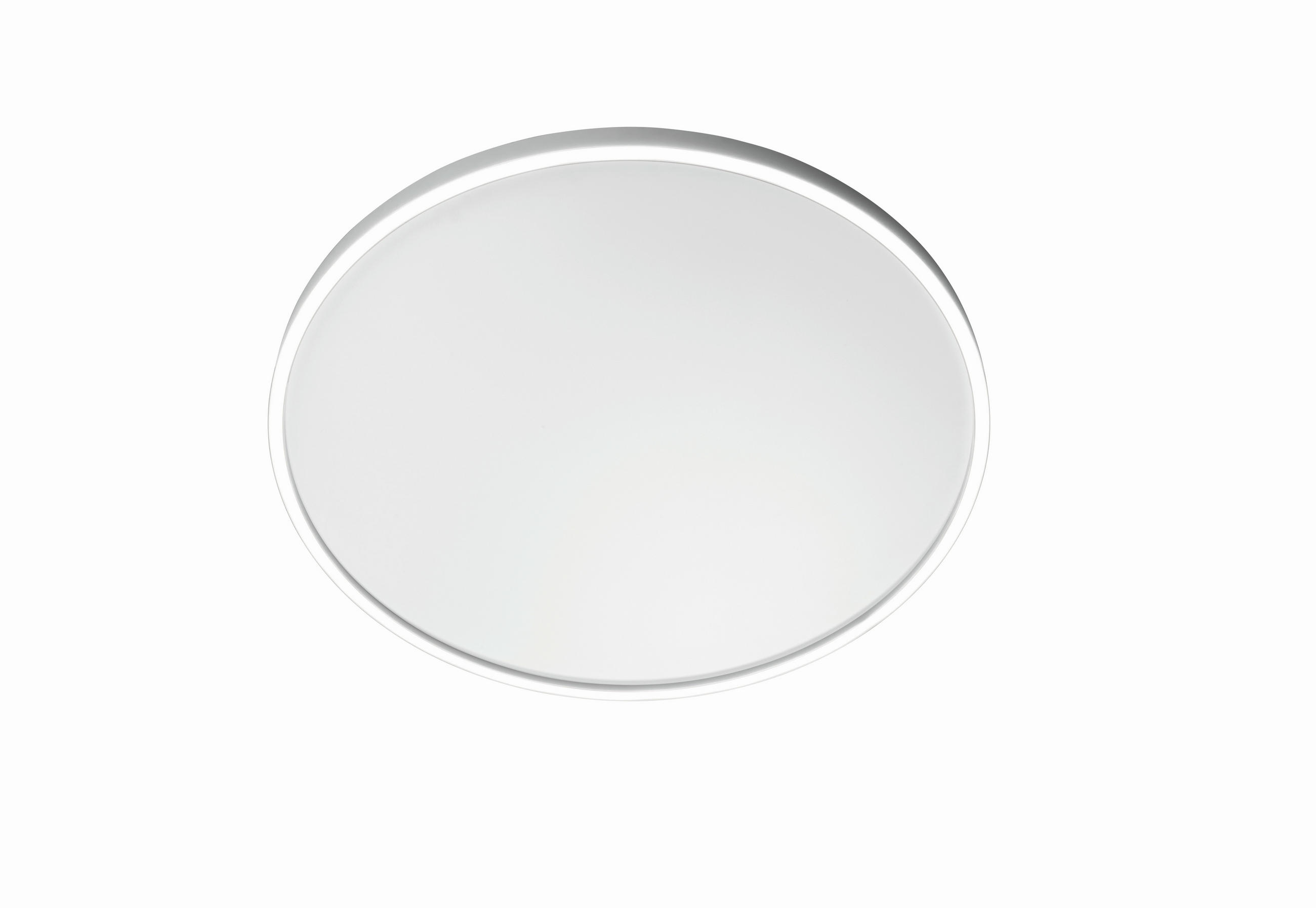 LED-DECKENLEUCHTE 80/4 cm    - Alufarben/Weiß, Basics, Metall (80/4cm) - BOPP