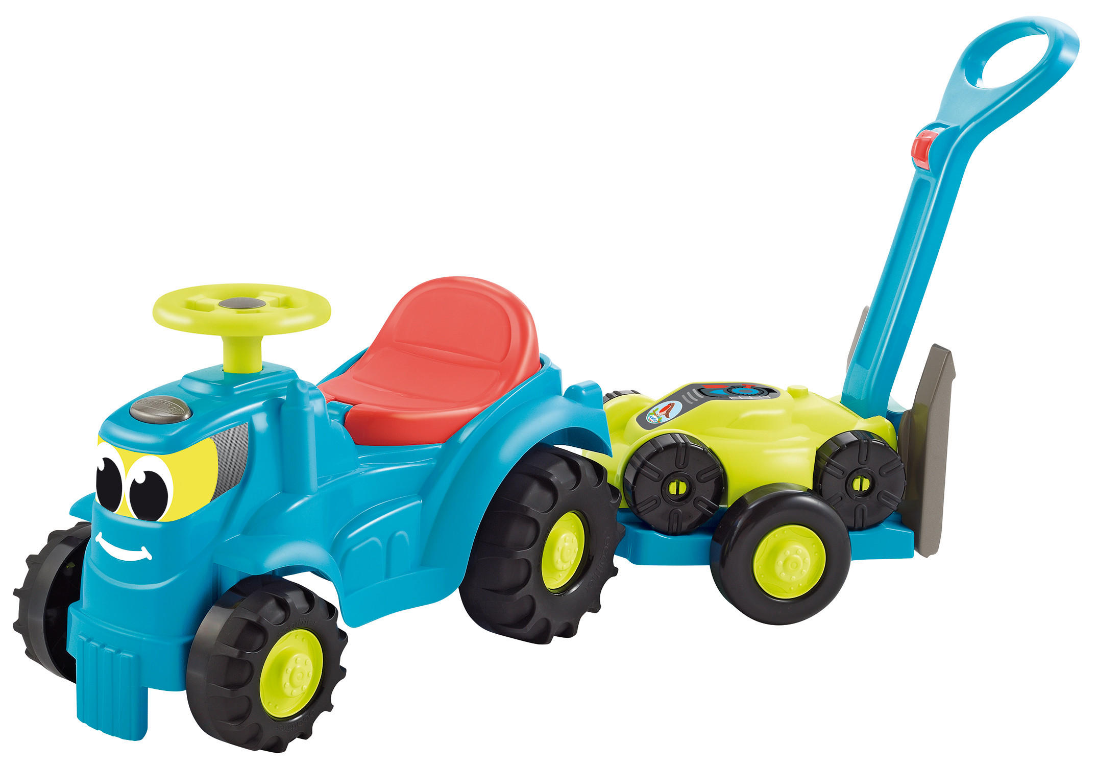 KINDERTRAKTOR  - Blau/Multicolor, Basics, Kunststoff (58/25,5/38,5cm)