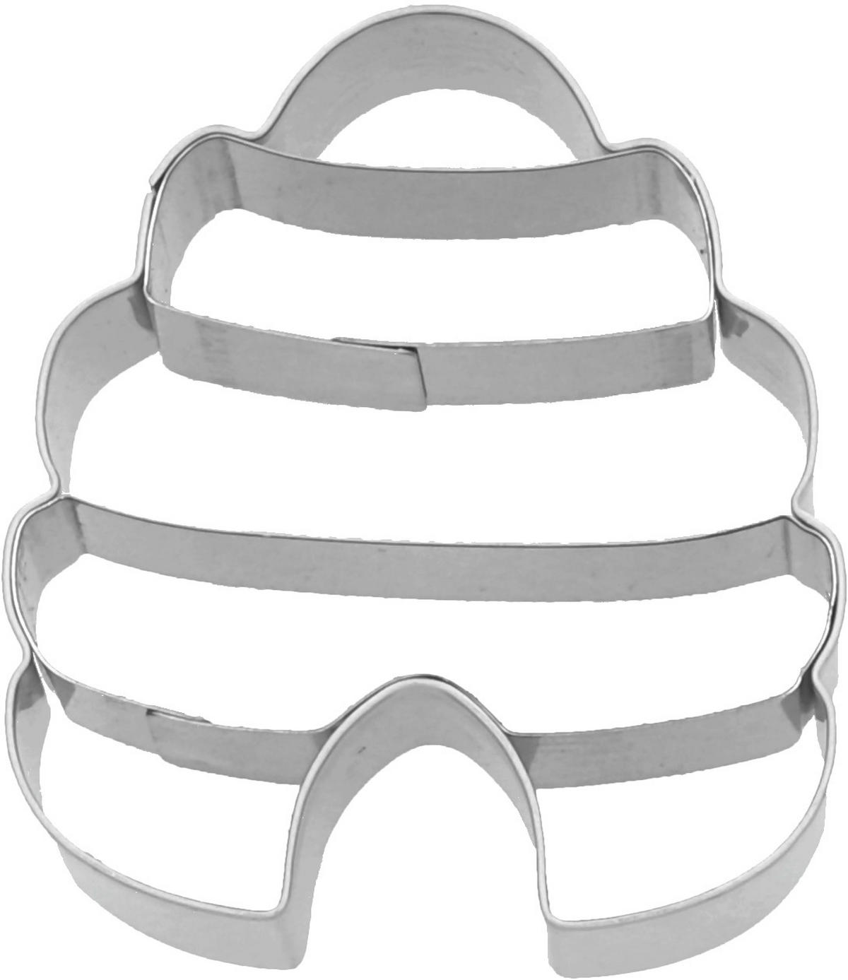 KEKSAUSSTECHFORM - Edelstahlfarben, Basics, Metall (5,5/6/2,5cm) - Birkmann