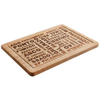 SCHNEIDEBRETT Holz Bambus  - Hellbraun, Basics, Holz (40/30/1,9cm) - Homeware Profession.