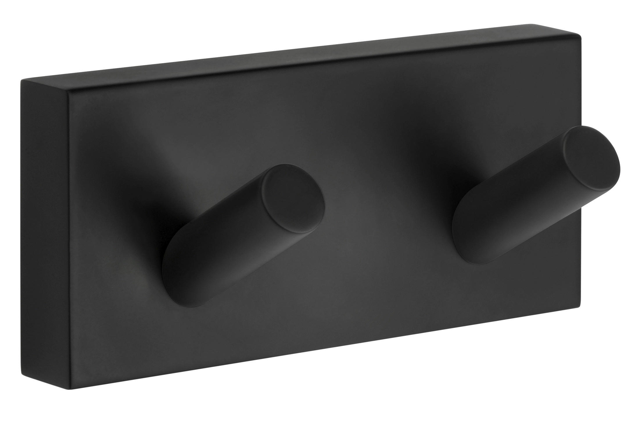 HANDTUCHHAKEN in Schwarz  - Schwarz, Basics, Metall (9/3,9/4,5cm)