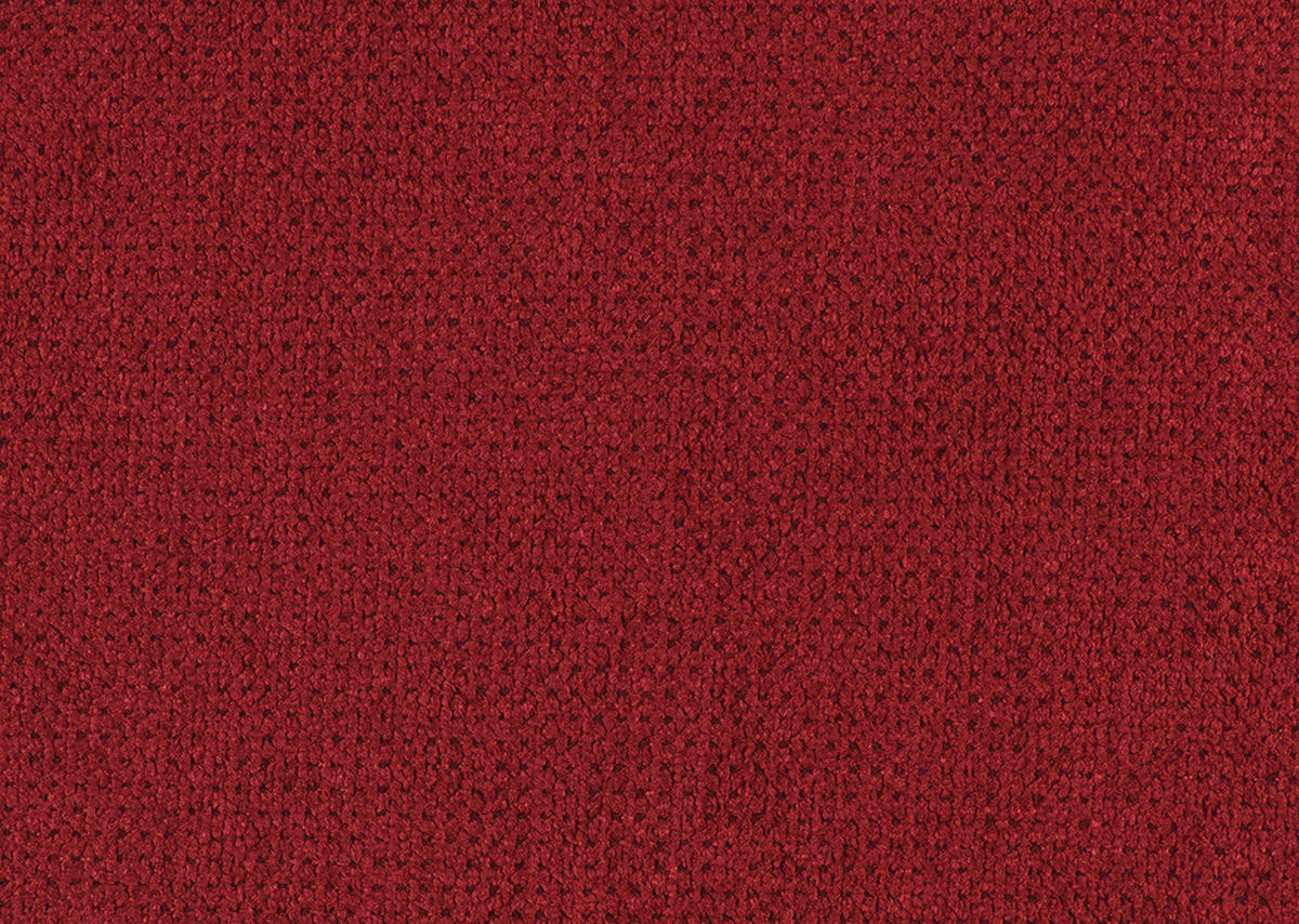 ECKSOFA in Webstoff Rot  - Eichefarben/Rot, Design, Holz/Textil (175/282cm) - Carryhome