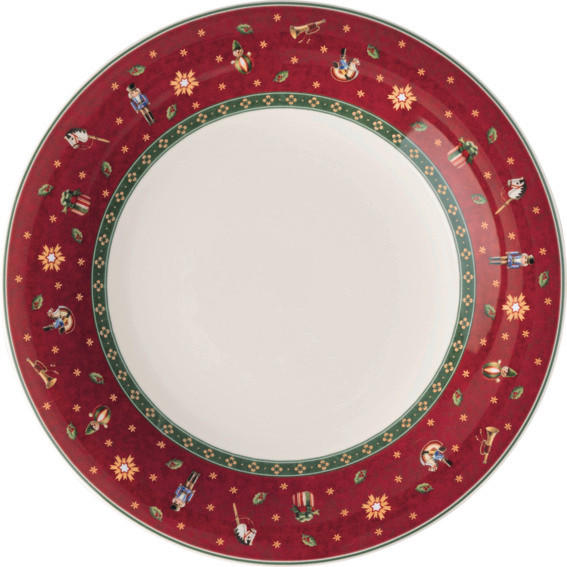 PLITVI KROŽNIK         - večbarvno, Basics, keramika (27/27/2,5cm) - Villeroy & Boch
