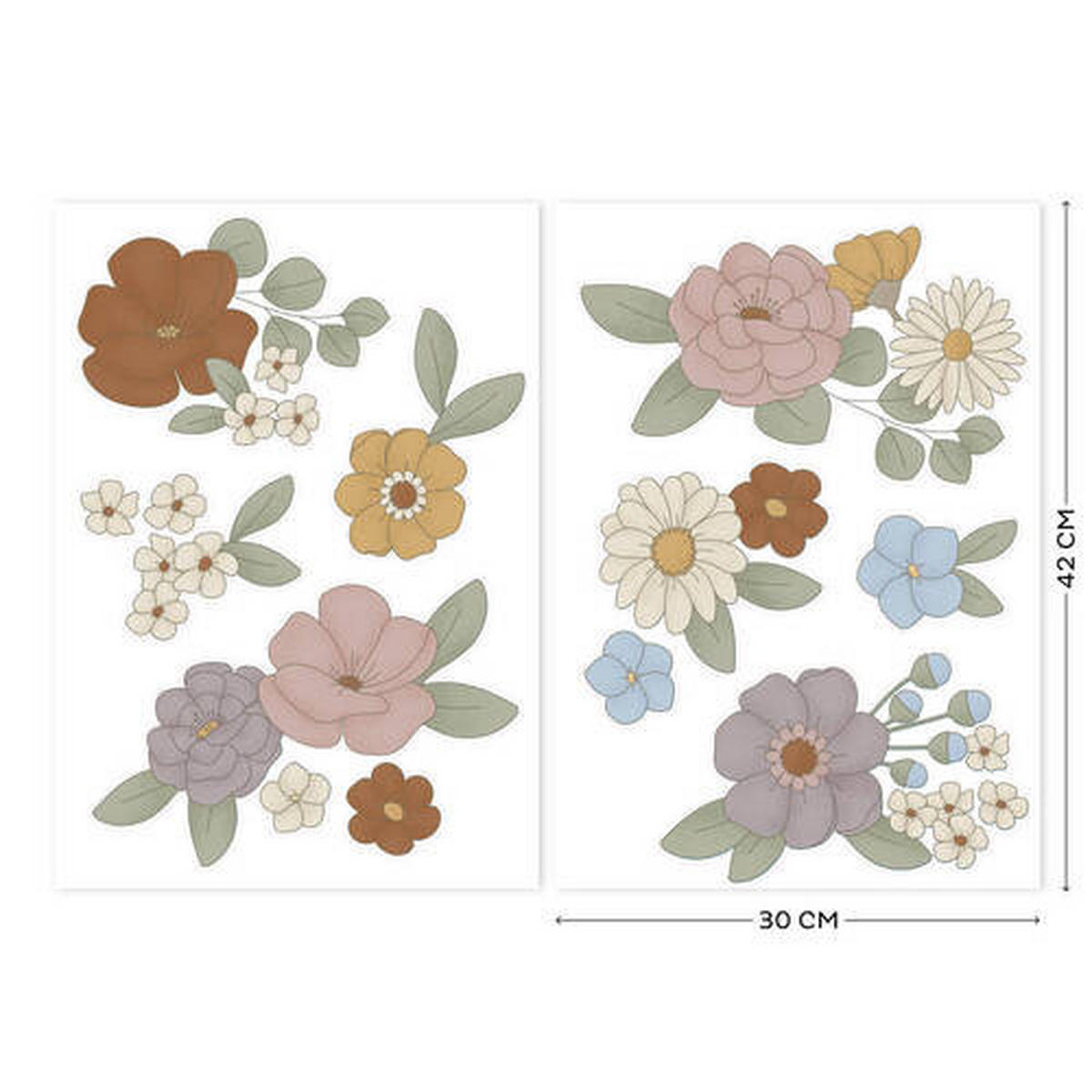 DEKORSTICKERS   30/42 cm   - multicolor, Design, plast (30/42cm)