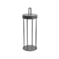 LED-TISCHLEUCHTE 13/28 cm   - Schwarz, Trend, Kunststoff/Metall (13/28cm) - Light & Living