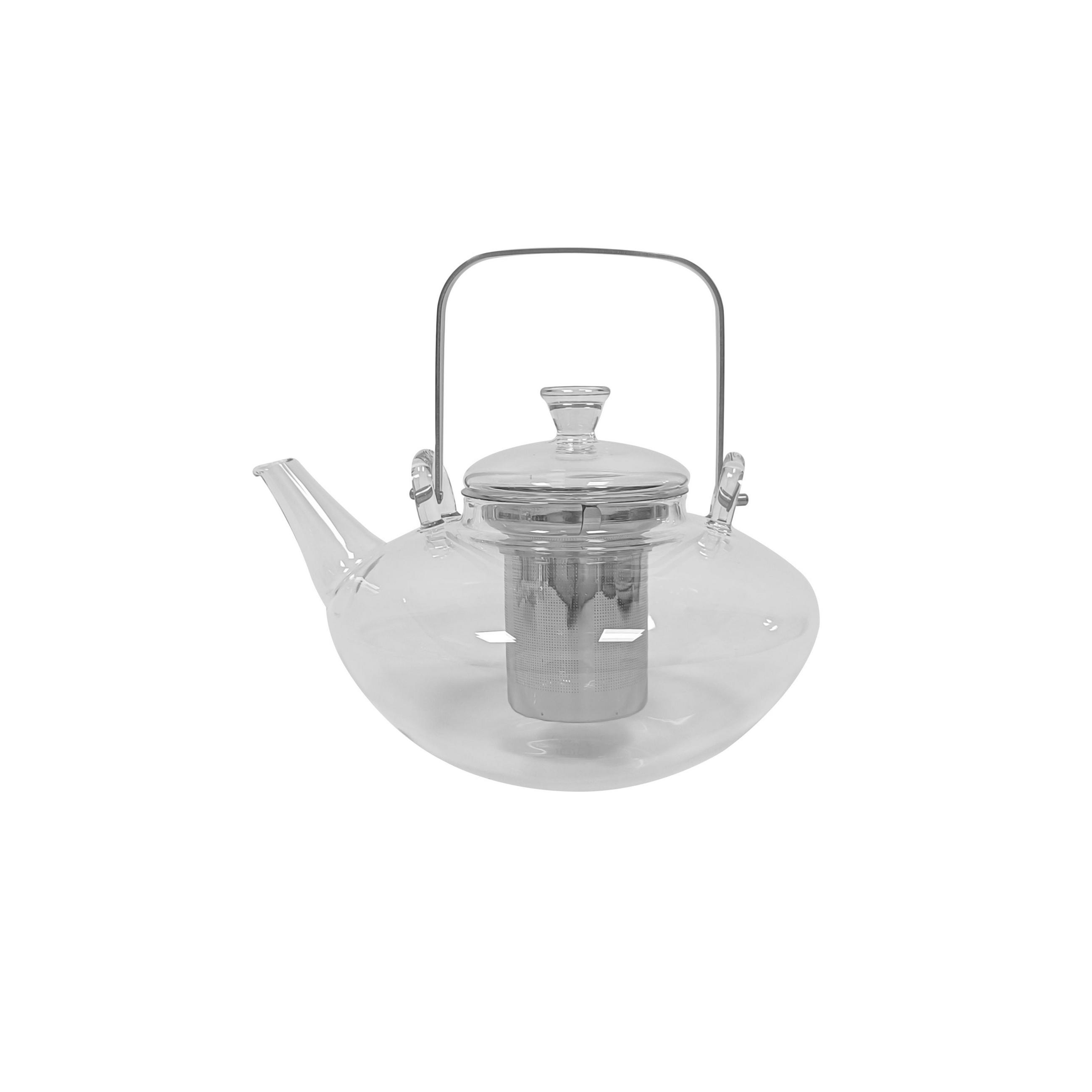 TEEKANNE  - Klar, Basics, Glas/Metall (1200ml) - Novel