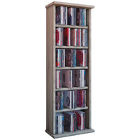 CD-Regal in Eichefarbe - Eichefarben, Konventionell, Holzwerkstoff (31/92/18cm) - MID.YOU