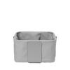 BROTKORB - Hellgrau, Design, Textil/Metall (20/10,5/20cm) - Blomus