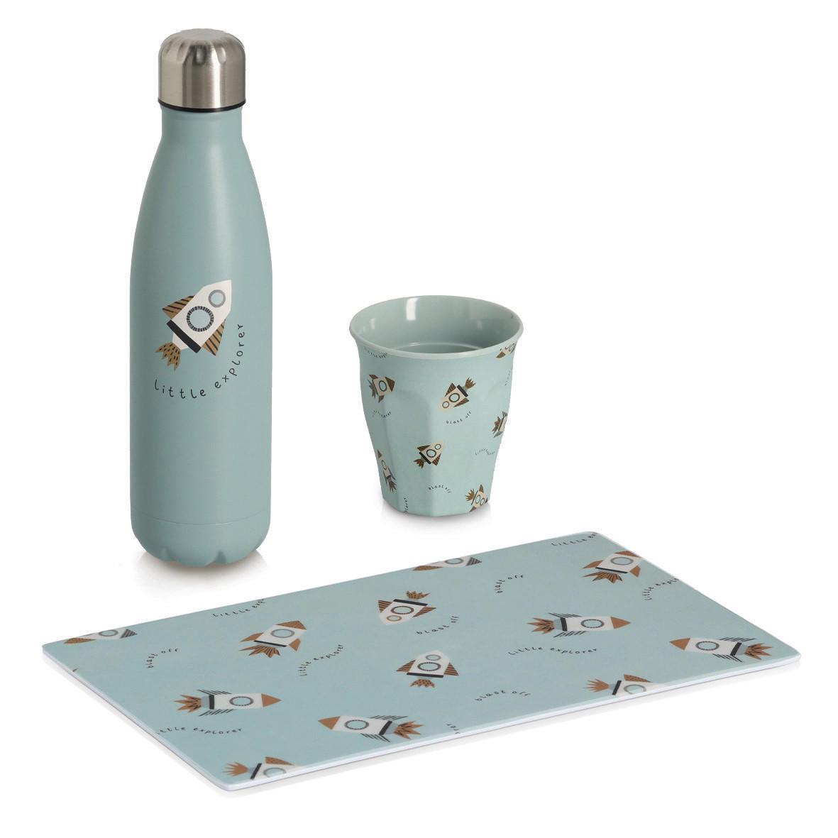 TRINKBECHER - Petrol, Basics, Kunststoff/Metall - Zeller Present