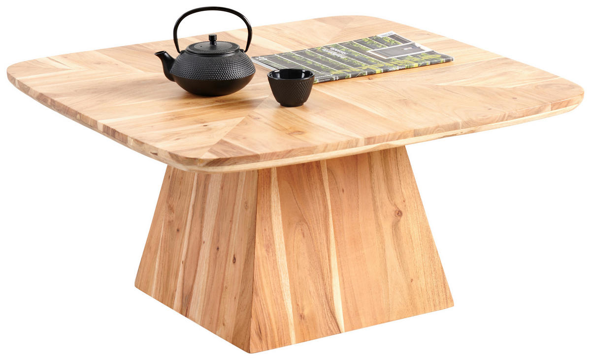KONFERENČNÍ STOLEK, barvy akácie, dřevo, 80/40/80 cm - barvy akácie, Design, dřevo (80/40/80cm) - Livetastic