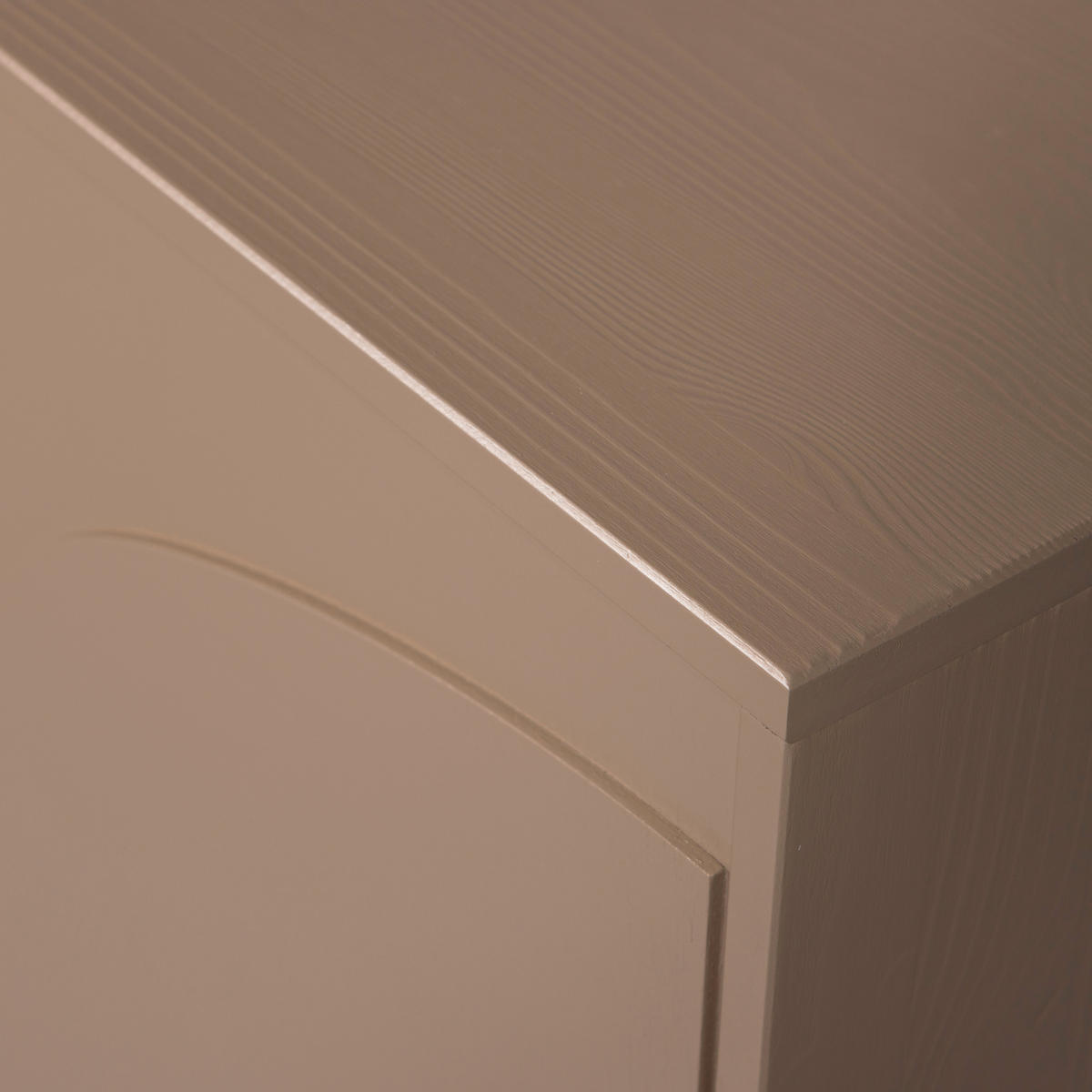 KOMMODE Cadiz  in 85/135/40 cm  - Schlammfarben/Schwarz, Design, Holz/Metall (85/135/40cm) - Livetastic