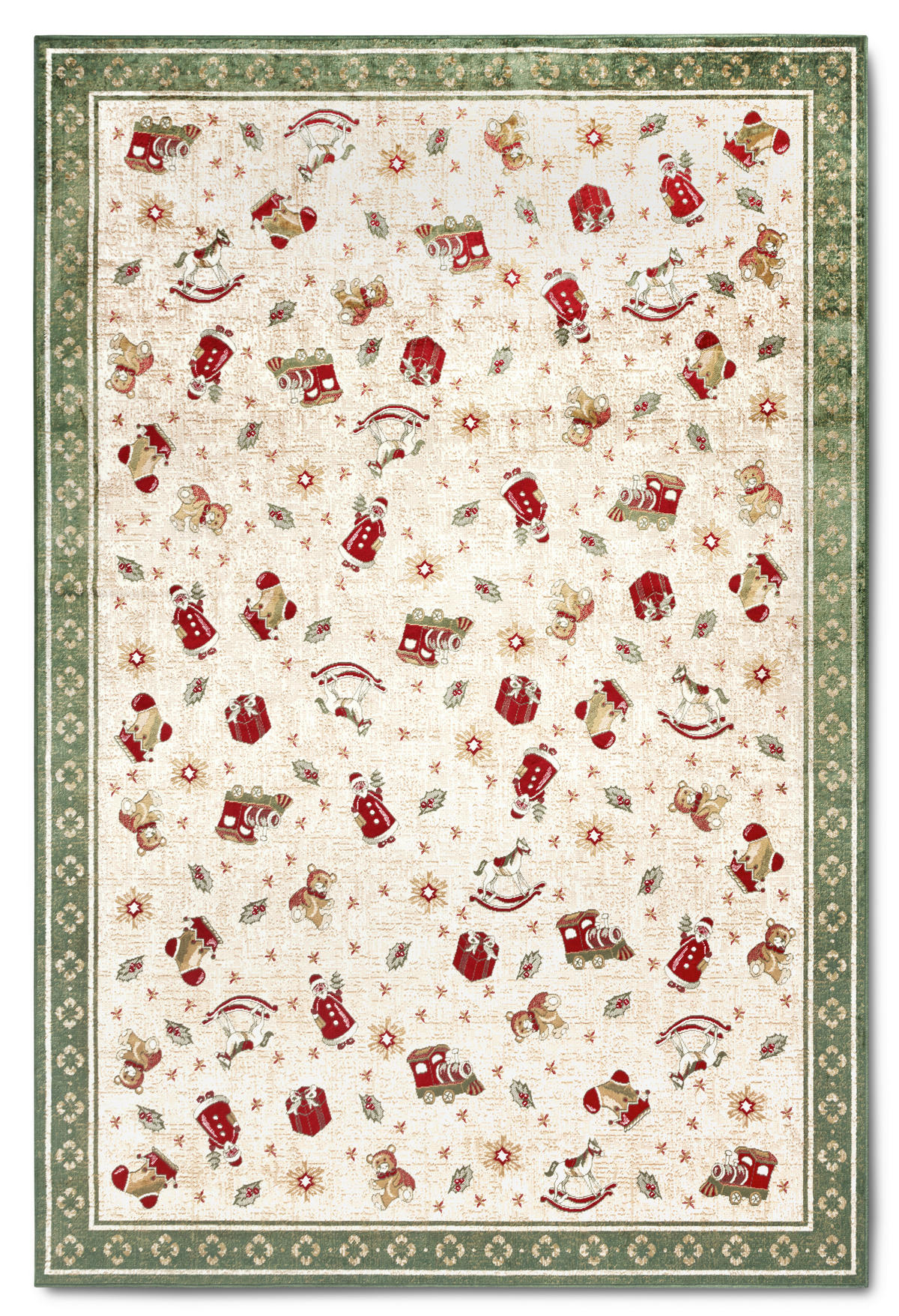 VINTAGE-TEPPICH 160/230 cm Toy's Delight Nostalgic Shine Weihnachten  - Multicolor, Design, Kunststoff/Textil (160/230cm) - Villeroy & Boch