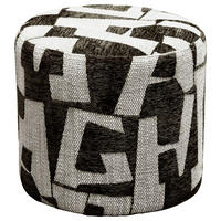 ÜLŐKE - sötétszürke/fehér, Lifestyle, textil (45/40/45cm) - Xora