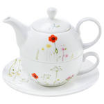 TEA-FOR-ONE-SET Wildflower  - Multicolor, Basics, Keramik - Novel