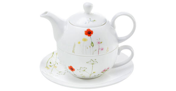 TEA-FOR-ONE-SET Wildflower - Multicolor, Basics, Keramik - Novel