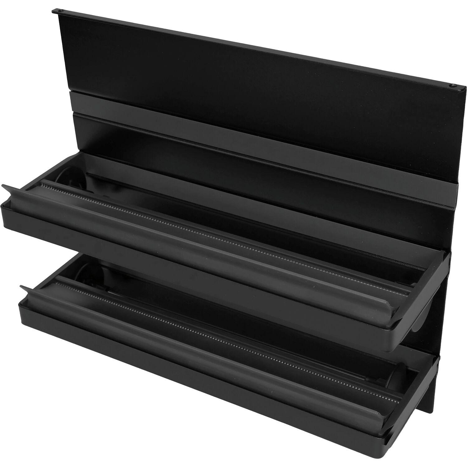 FOLIENABROLLER 35/30/11 cm  in Schwarz  - Schwarz, Basics, Metall (35/30/11cm) - HKT