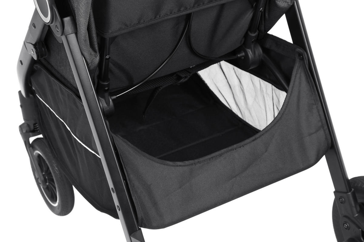 BUGGY  - Schwarz/Grau, Basics, Textil/Metall - Jimmylee