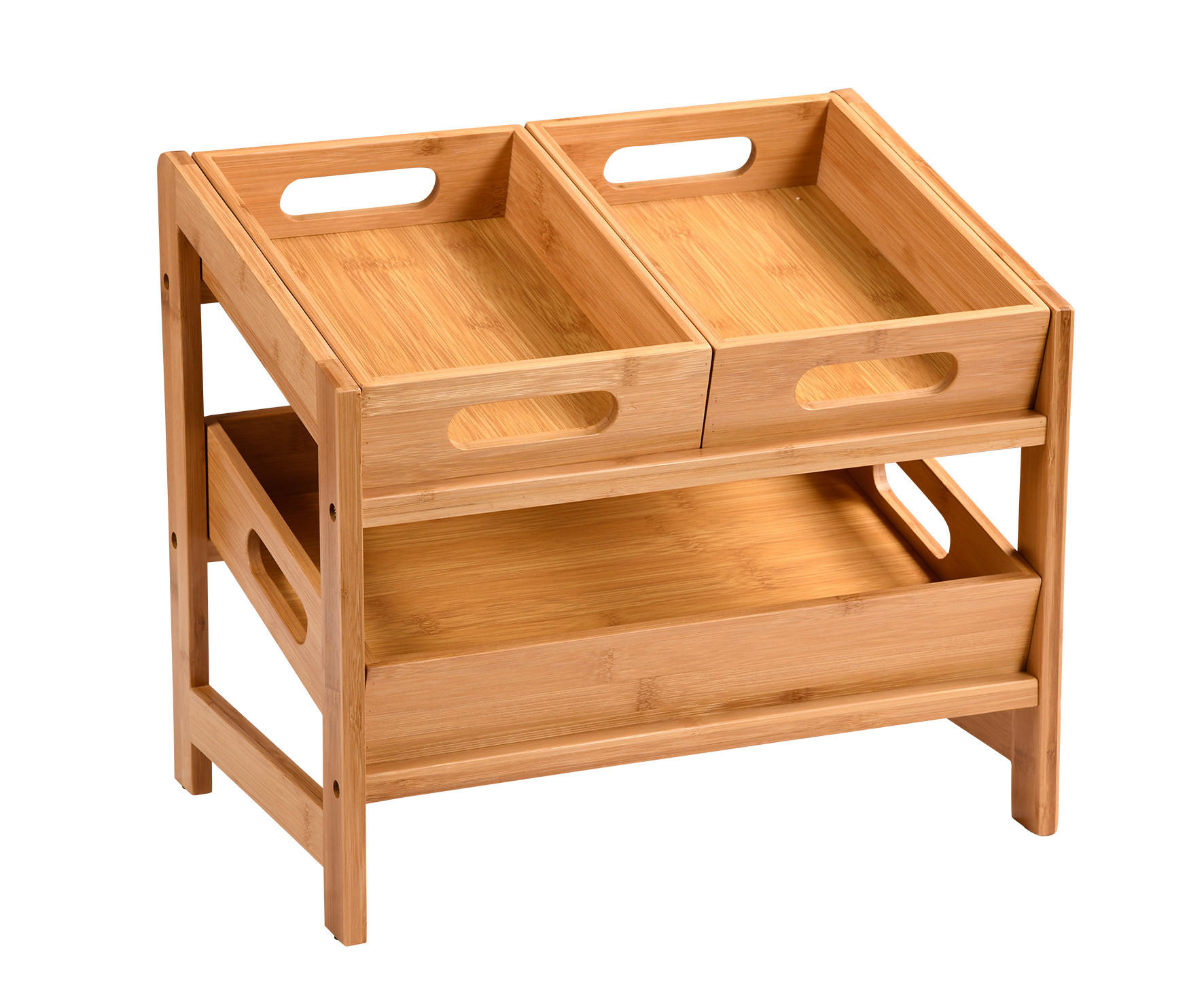 KÜCHENREGAL  - Naturfarben, Basics, Holz (26/39,50/34,50cm) - Kesper