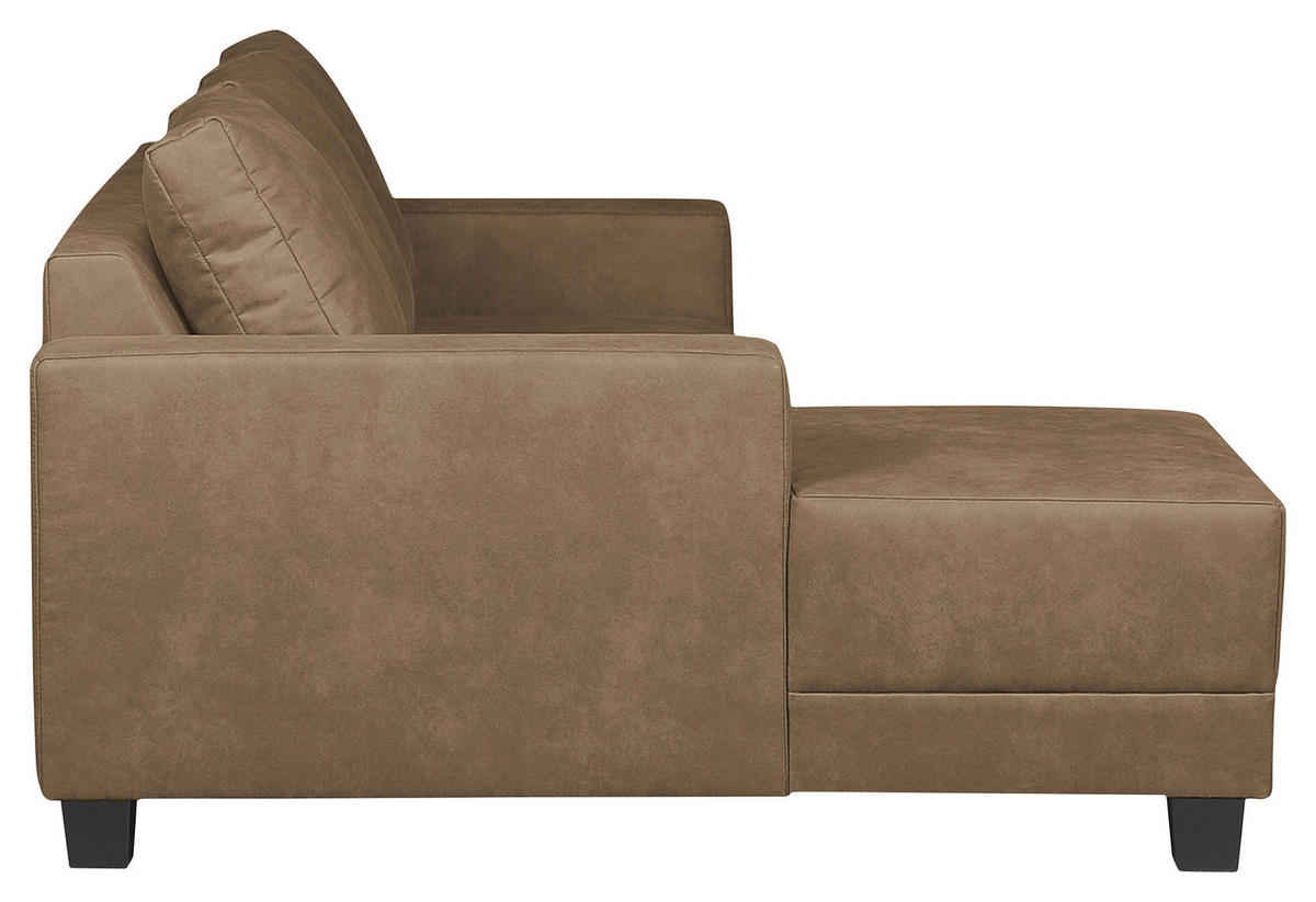KUTNA GARNITURA tekstil  boje blata   - boje blata/smeđa, Design, tekstil/drvo (144/200cm) - MID.YOU