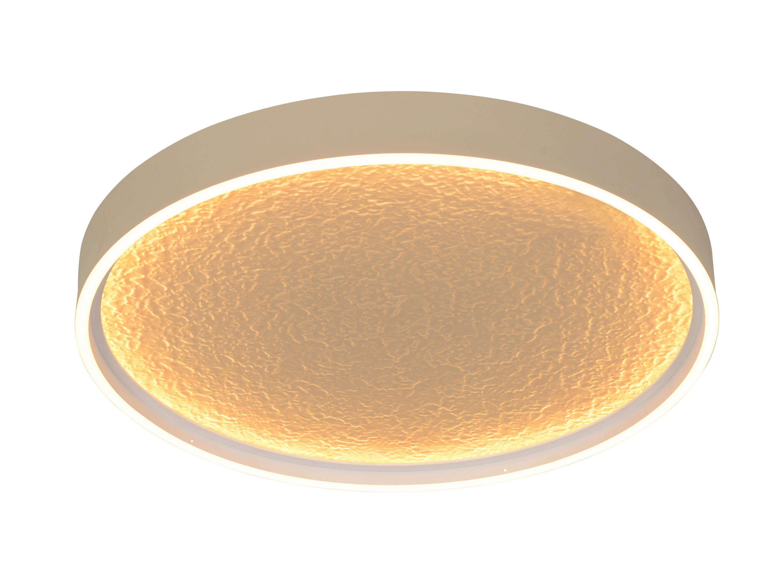 STROPNÉ LED SVIETIDLO, 60/6,5 cm  - piesková, Basics, kov/plast (60/6,5cm)