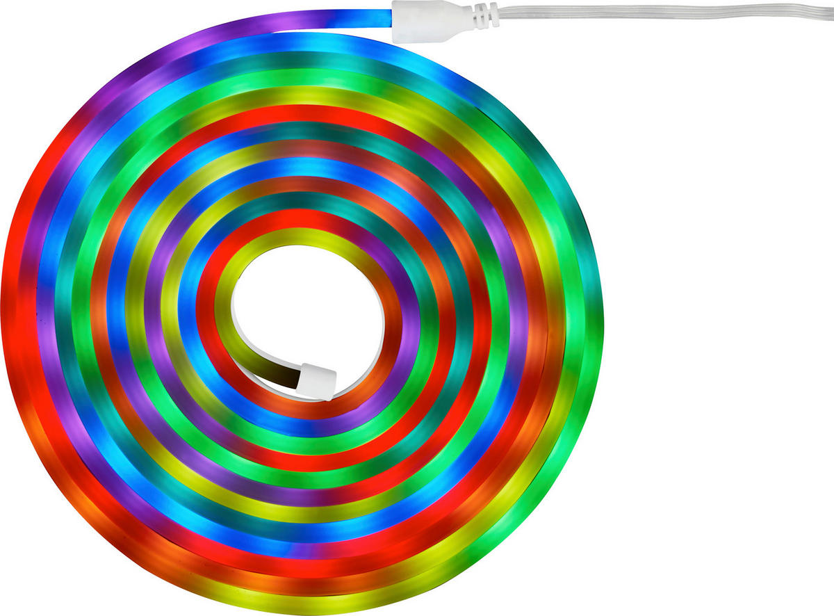 LED SZALAG 500 cm  - fehér, Basics, műanyag (500cm)