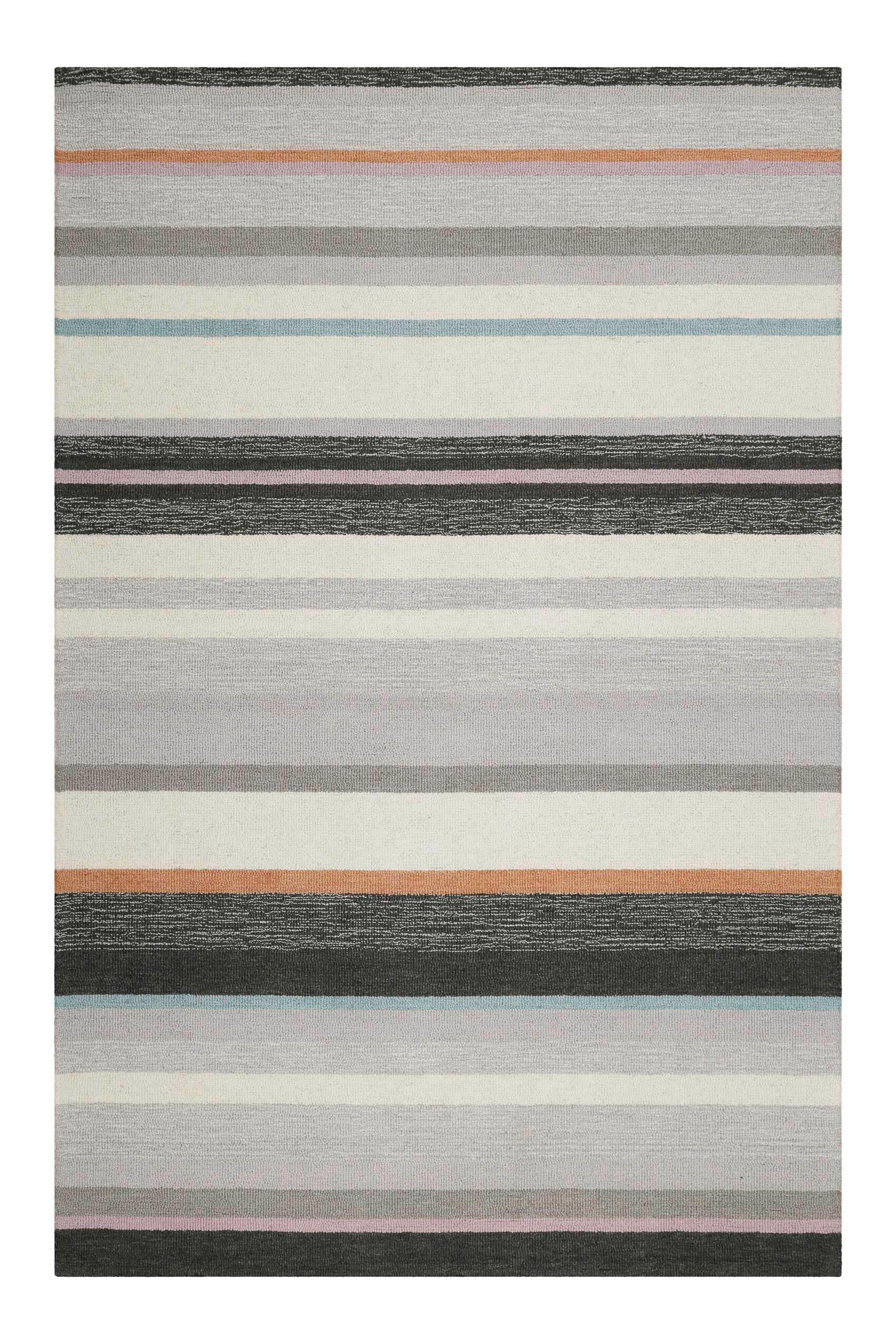 FLACHWEBETEPPICH 70/140 cm Sally Creme, Grau, Beige  - Beige/Creme, KONVENTIONELL, Textil (70/140cm) - Esprit