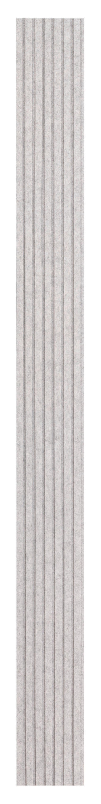 AKUSTIKPANEEL Hellgrau  - Hellgrau, Basics, Kunststoff (20/240/1,8cm)