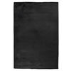 HOCHFLORTEPPICH 80/150 cm Schwarz  - Schwarz, Basics, Textil (80/150cm) - Novel