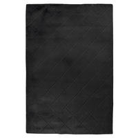 HOCHFLORTEPPICH 200/290 cm Schwarz  - Schwarz, Basics, Textil (200/290cm) - Novel